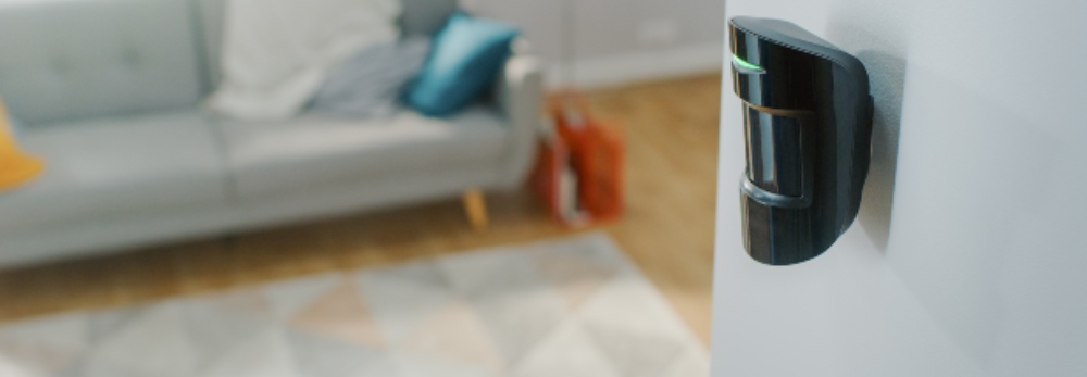 Bewegungsmelder an der Wand